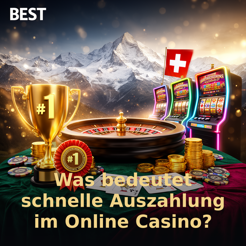 Was bedeutet schnelle Auszahlung im Online Casino?