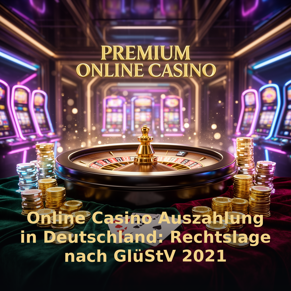 Online Casino Auszahlung in Deutschland: Rechtslage nach GlüStV 2021